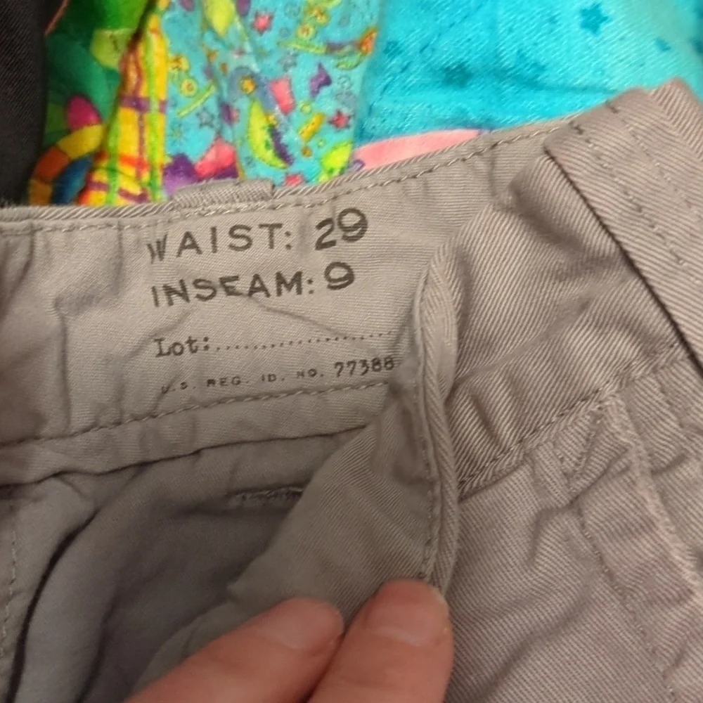J. Crew Gray Stanton Khaki Shorts